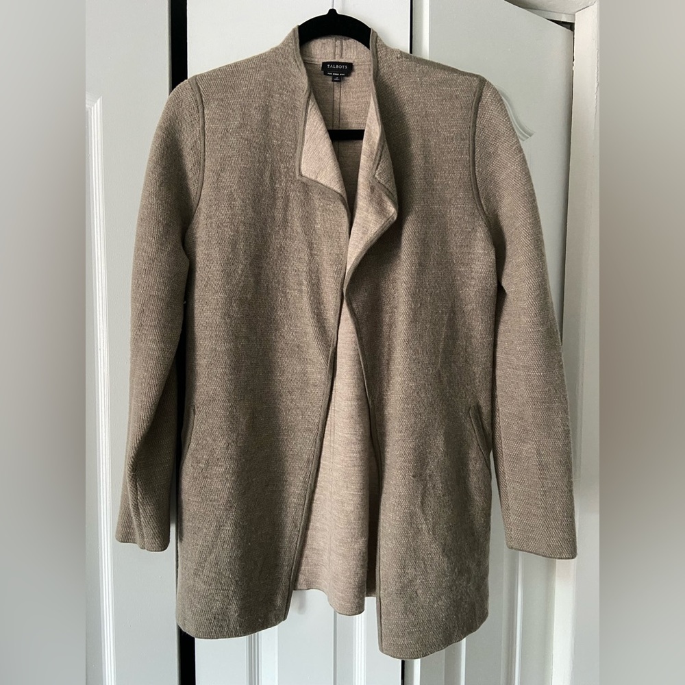 Talbots wool cardigan